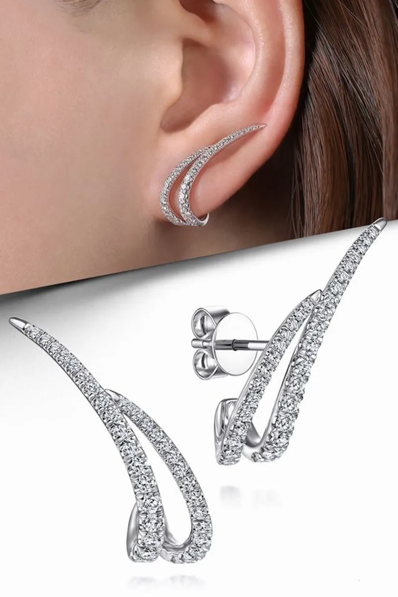 

2022 Trendy Hoop Earrings Simple Stylish Design Modern Women's Earrings Good Quality Wedding Party Wholesale Bulk Jewelry