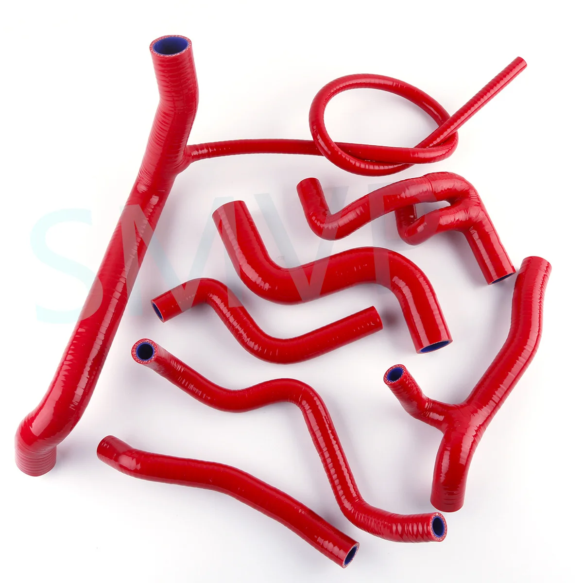 

7pcs For 1992-1997 VW Golf GTi MK3 2.0L 8V 2E 115PS 3-PLY Silicone Coolant Radiator Hose Kit 1993 1994 1995 1996 Upper and Lower