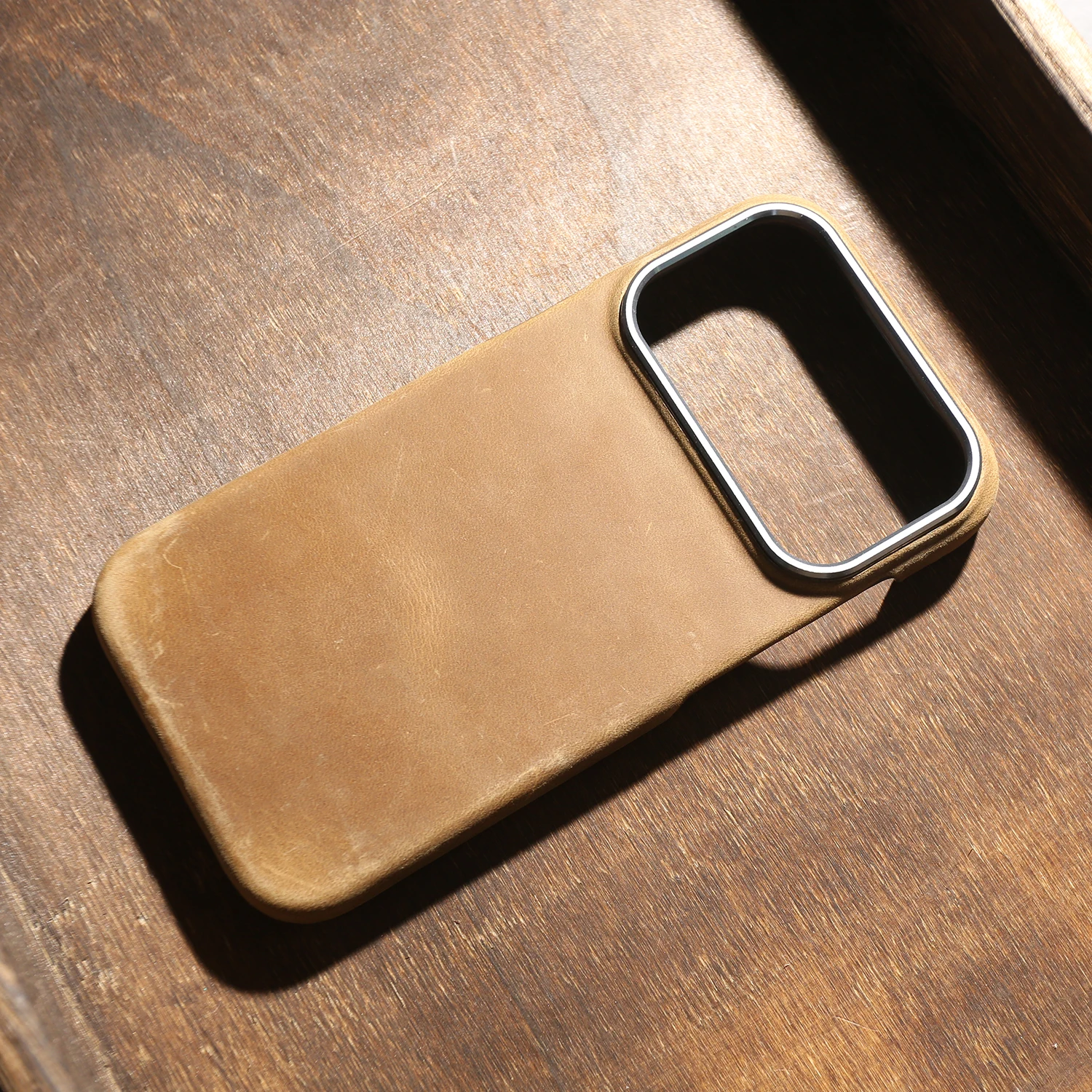 Фото Винтажный чехол из натуральной кожи Crazy Horse для iPhone 16 17 Pro Max 15 14 Plus 13 12 Mini, ретро-чехол-накладка, защитный футляр №2