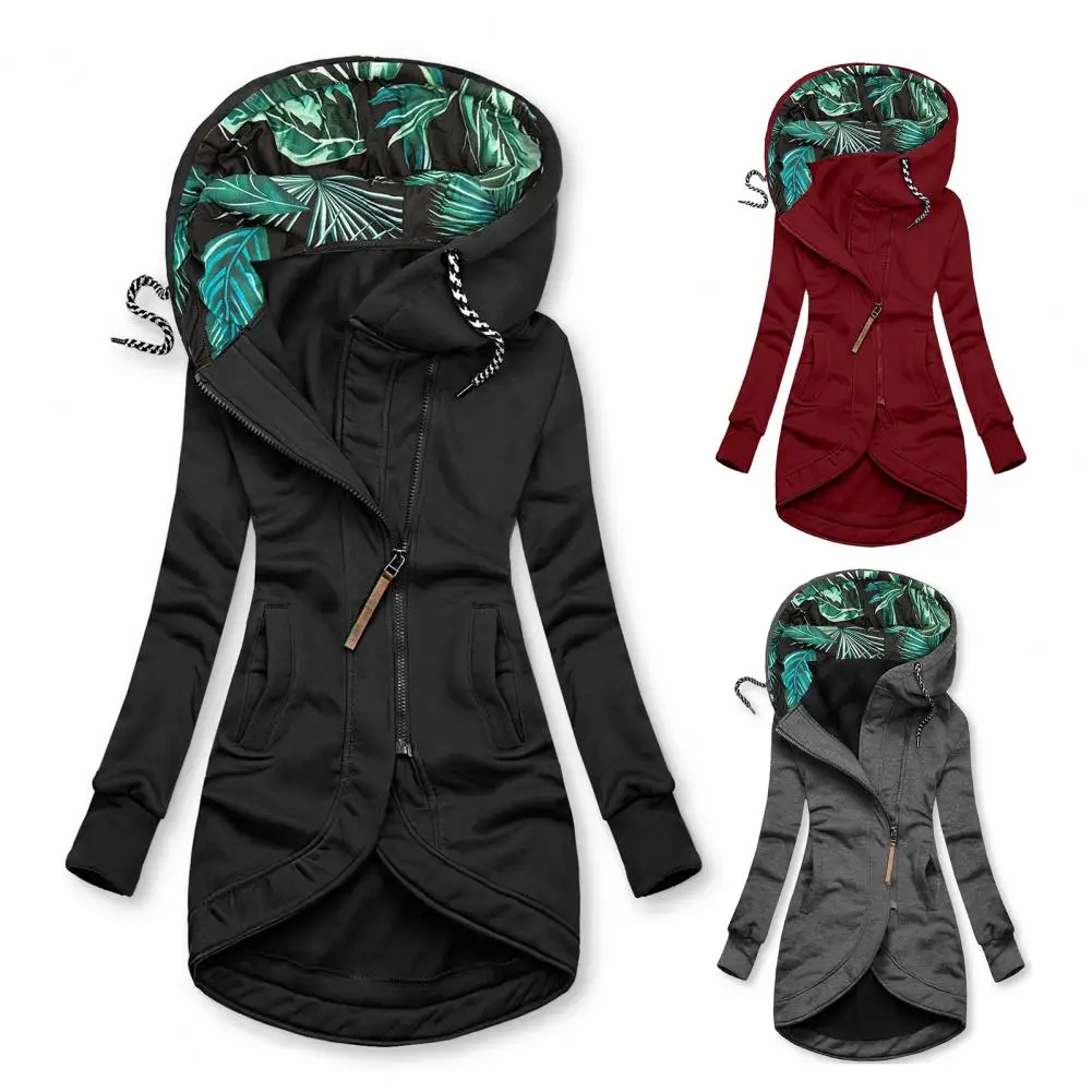 

Warm Fabulous Long Winter Jacket Thick Lady Jacket Long Sleeve for Dating