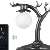 magnetic levitation moon lamp bt speaker 3d printing creative ornaments birthday gift decoration table lamp
