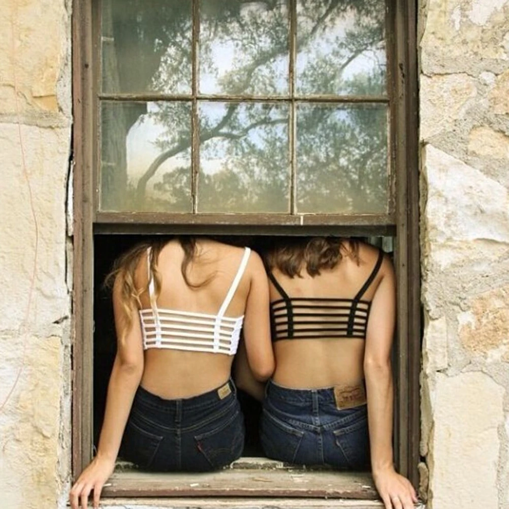 

Fashion Women Sport Yoga Bra Workout Tank Tops Stretch Seamless Racerback Fitness Padded