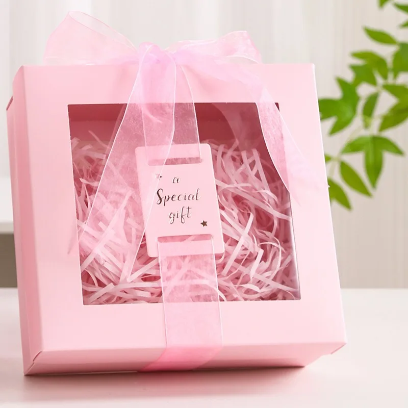 

Элегантная Подарочная Коробка С Окошком Для Подружек Невесты, Свадьбы, Дня Рождения, Дня Святого Валентина