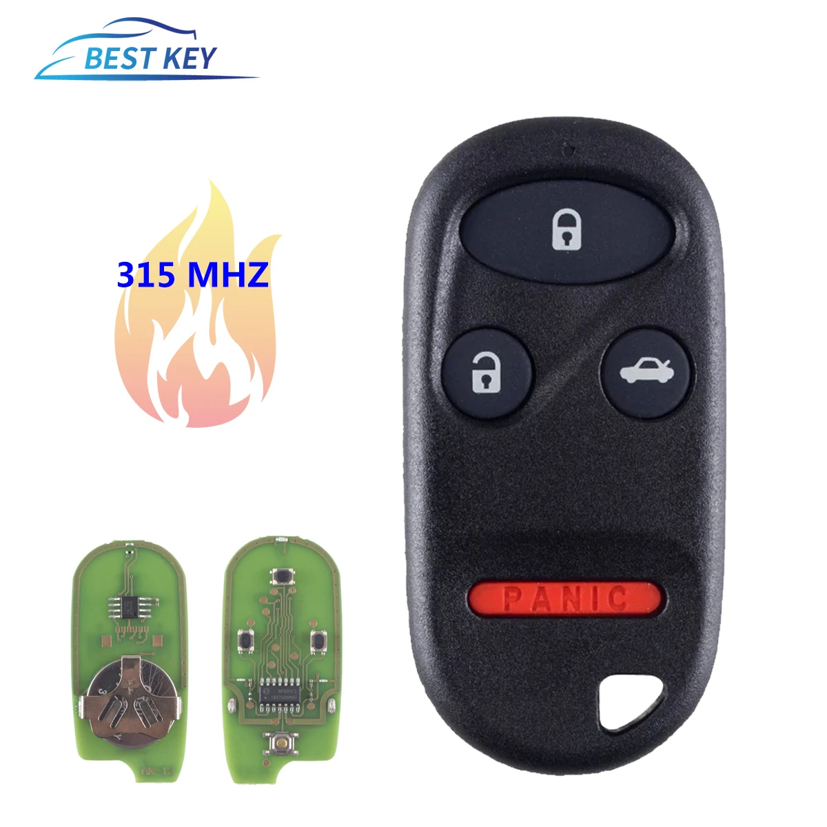 Ключ дистанционного управления KOBUTAH2T для Honda Accord 1998 1999 2000 2001 2002 2003 315 МГц |