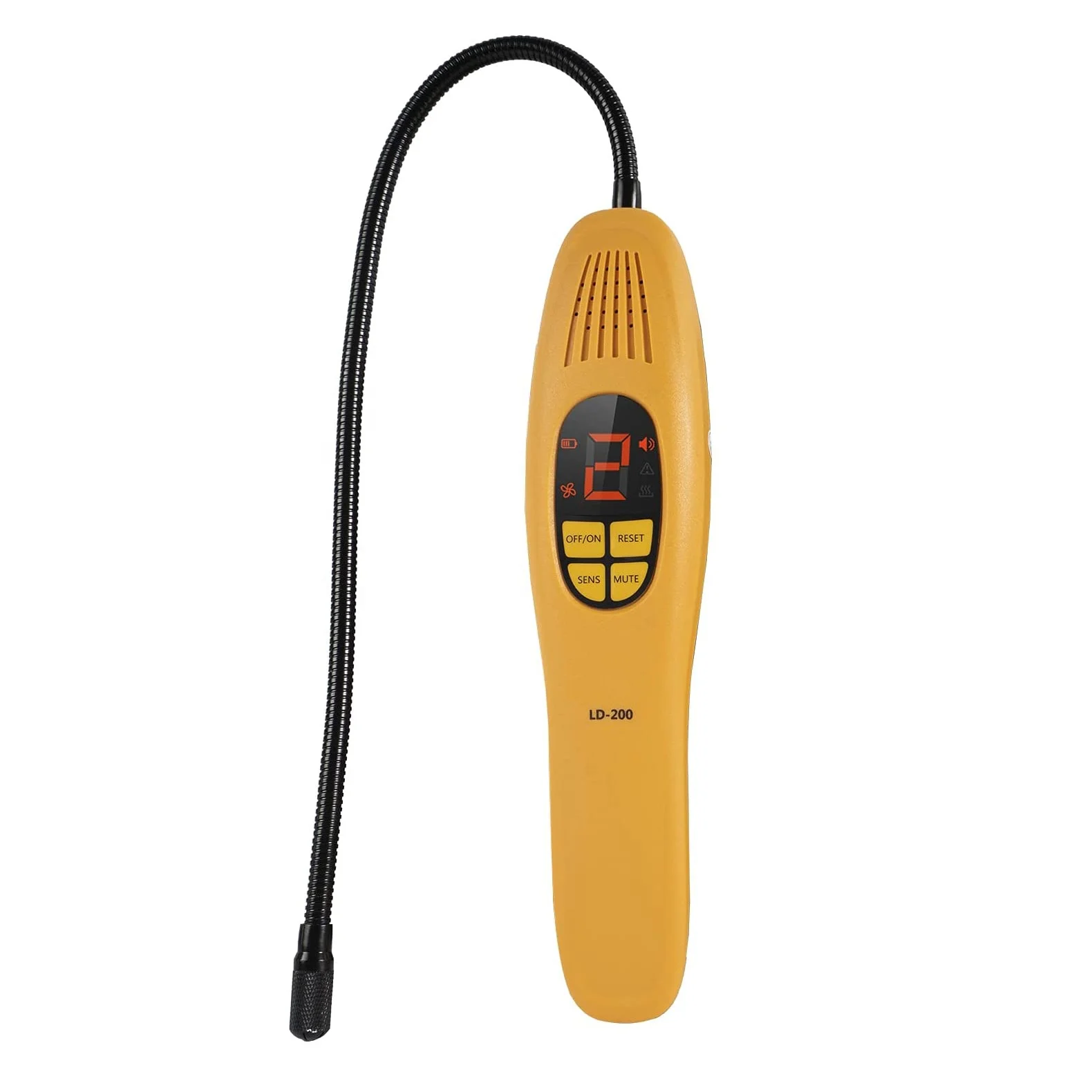 

Автоматический детектор утечки хладагента HVAC с обогреваемым диодом, перезаряжаемый инфракрасный газоанализатор