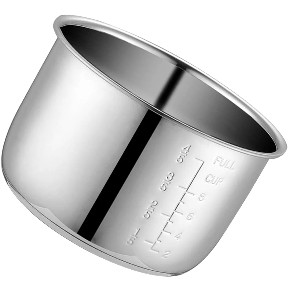 

Cooker Pot Rice Inner Replacement Cooking Liner Insert Pressure Inside Stick Non Electric Stainless Steel Parts Accessories