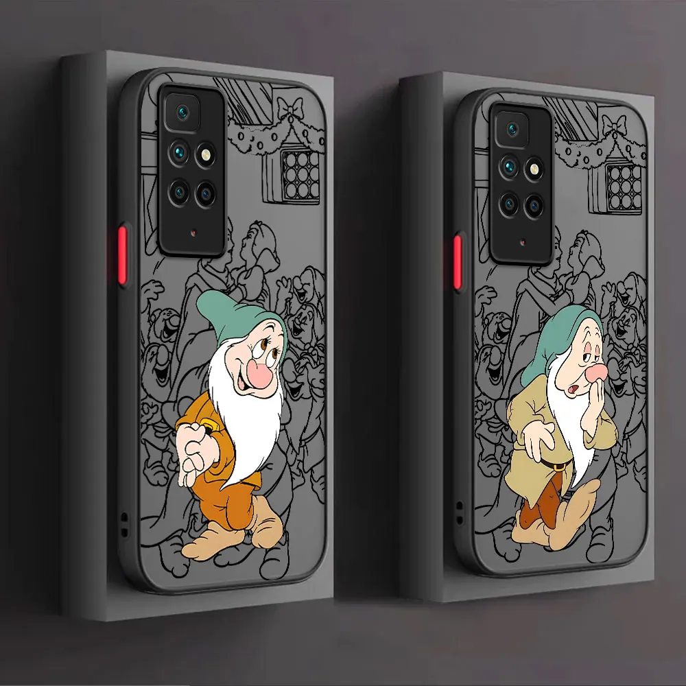 Чехол для телефона Белоснежка и семь гномов Xiaomi Redmi A1 Plus 9T 9i 12C 9 9C 10 12 5G 10A 9A 13C A2 K40 Pro