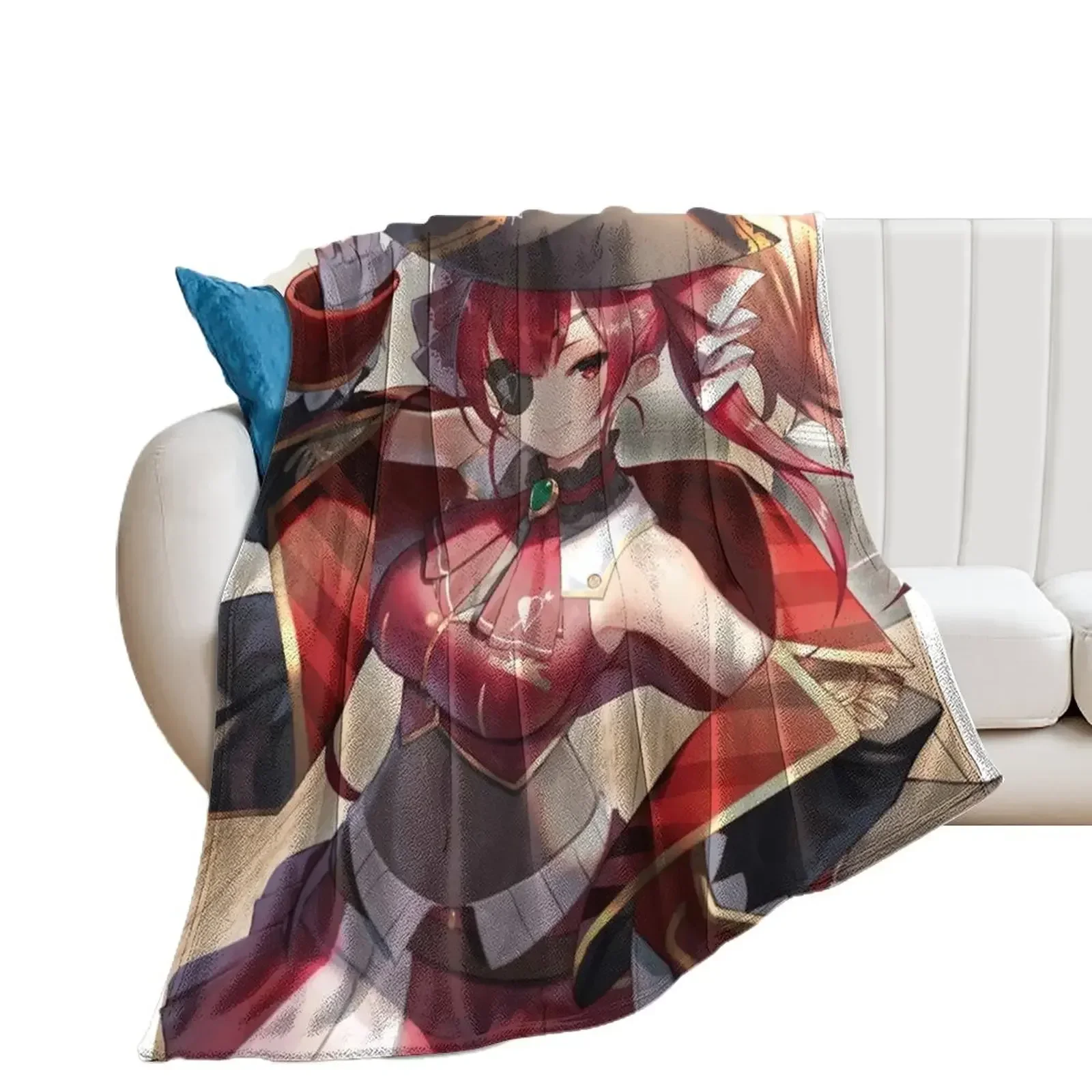 Одеяло Houshou Marine модное индивидуальное подарочное одеяло на Хэллоуин для зимы