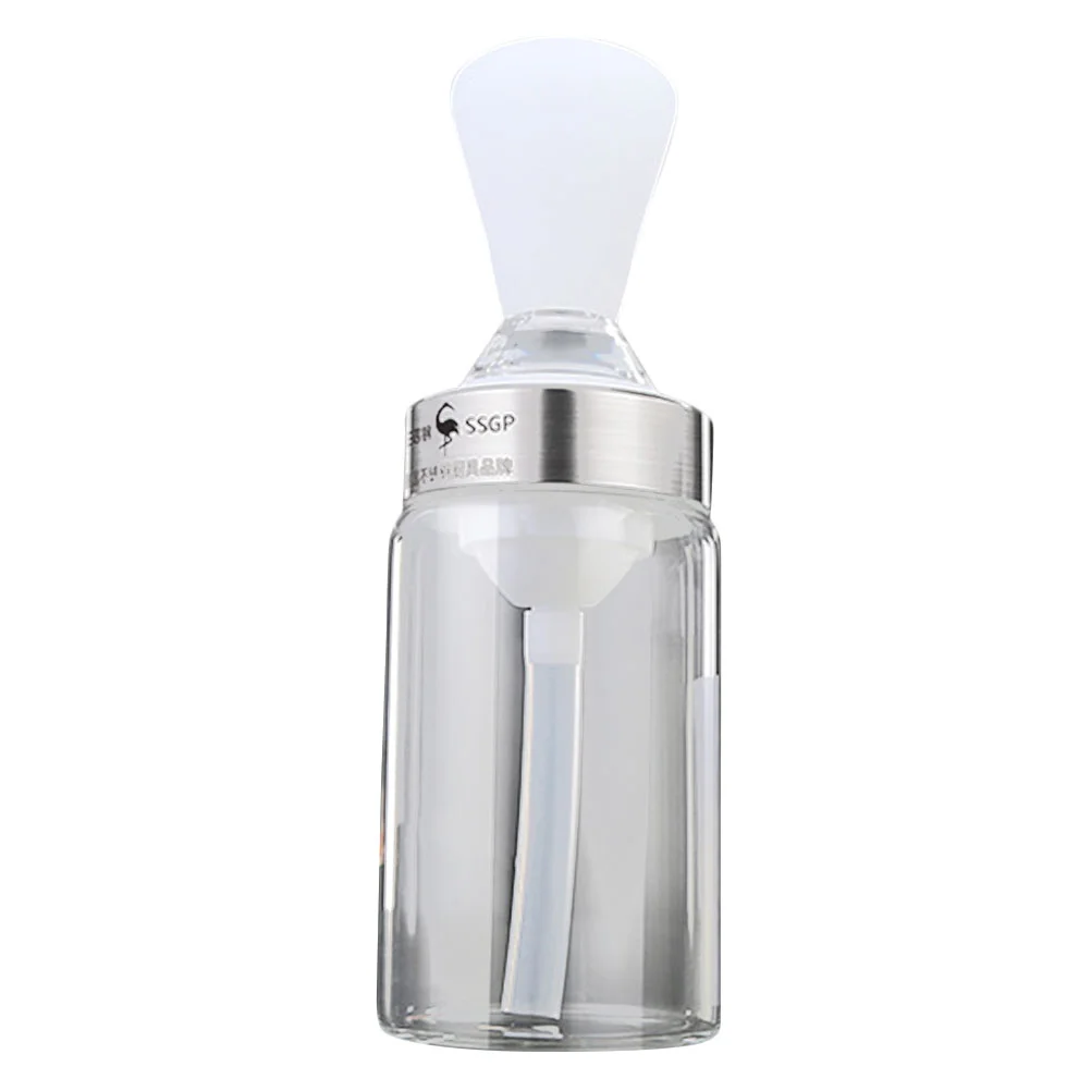 

Glass Vinegar Dispenser Terrariums Barbecue Brush Sauce Container Oil Brush Bottle Multifunction Bottle Baster Brush