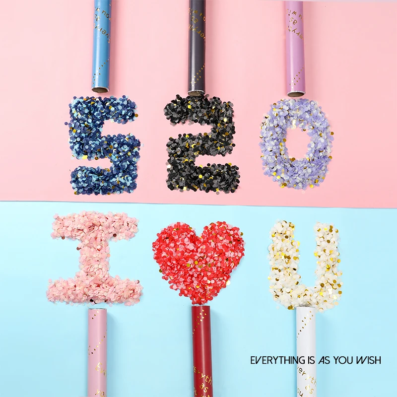 

Пять миниатюрных ручных трубок для украшения свадьбы Весенняя пушечная пушка