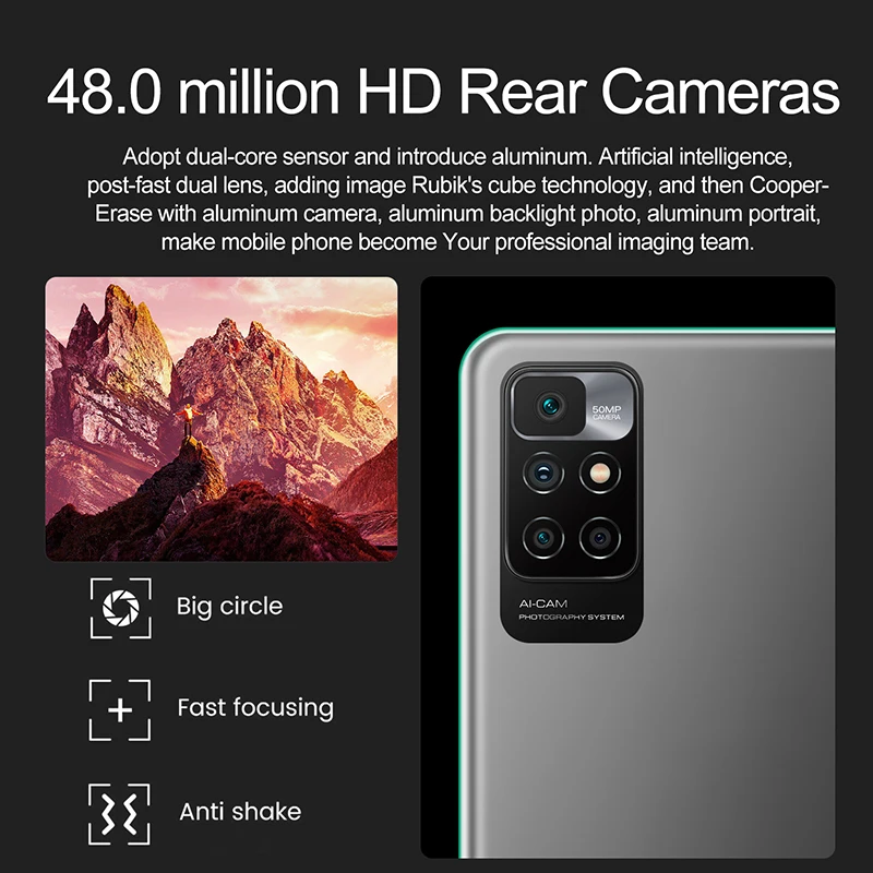 Смартфон Note 11 телефон Android 12 Гб 256 ГБ с 10-ядерным процессором разблокировка