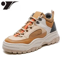 fall new casual shoes mens platform shoes sneakers fashion comfortable mens shoes