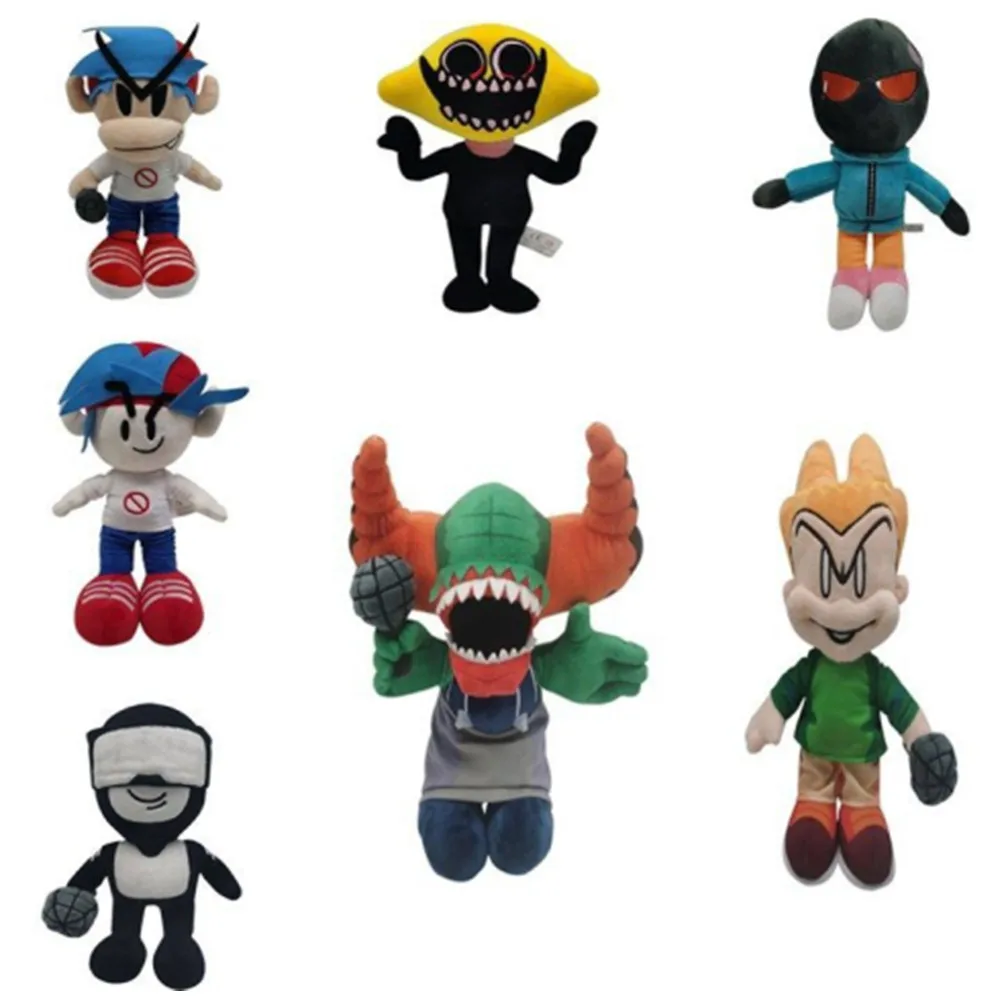 Плюшевые игрушки Funkin Новая пятница ночь 25 см жуткая тыква Мужская игрушка скелет