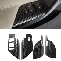 for buick regal 2009 2010 2011 2012 2013 2014 2015 2016 abs carbon texture car inner door window lift control panel cover trim