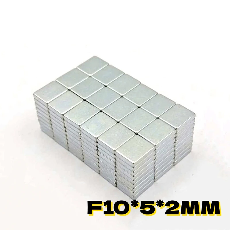 

F10*5*2mm Ndfeb Magnet Strong Magnetic Force Magnets Industrial Rare Earth Permanent Neodymium Magnetic Materials Ndfeb Magnets