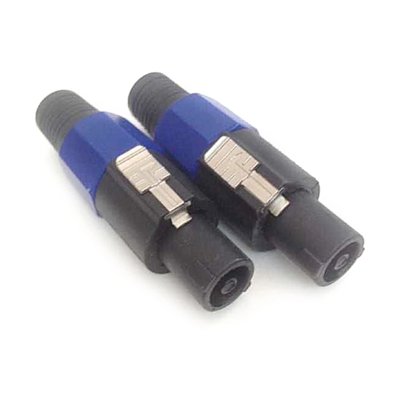 

Compatible withNL4FX Speakon 4Pole Plug Audio Speaker Connector Round Speaker Plug with Twist Lock Speakon Cable Adapter
