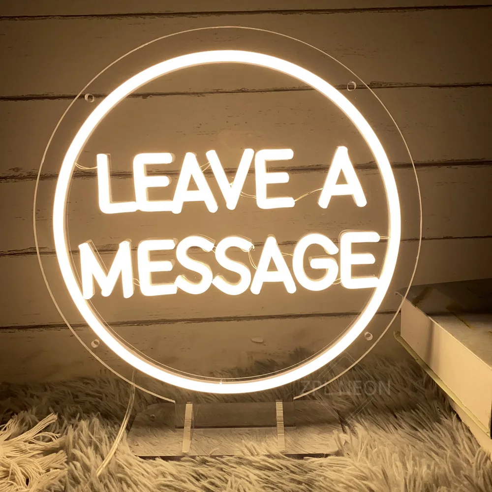 Оставайтесь сообщением светодиодная неоновая вывеска свадебный декор домашний