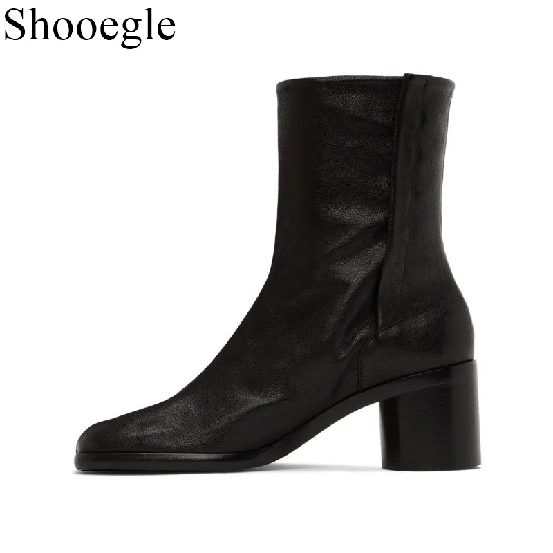 Зимние ботинки для мужчин в стиле ретро