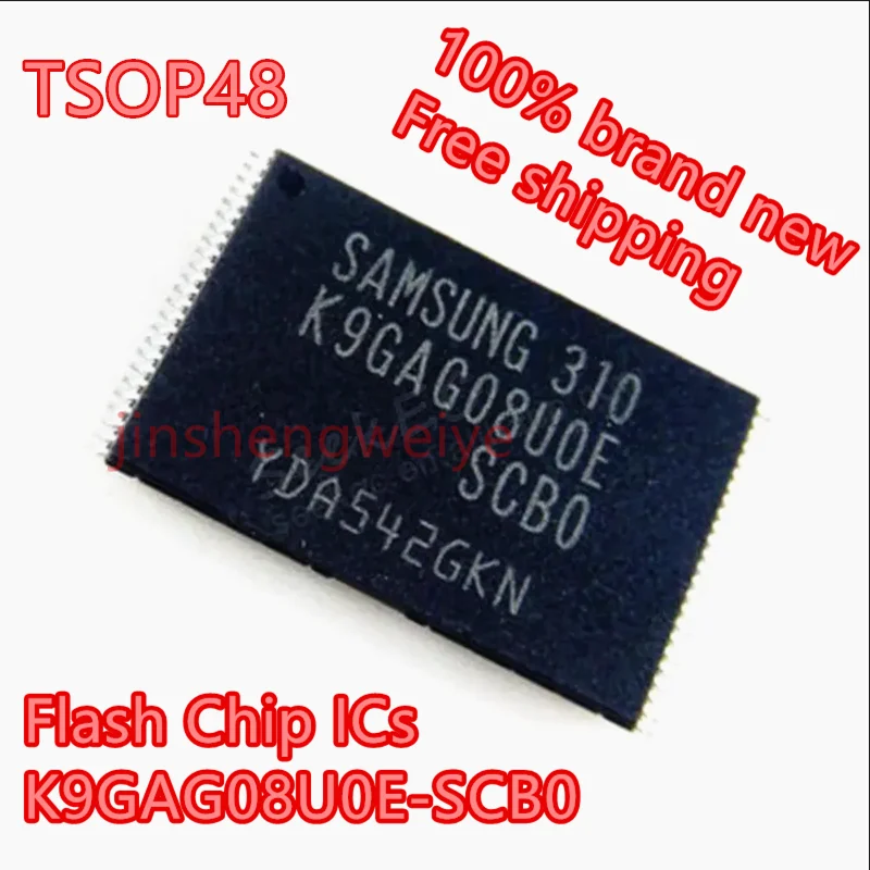

2~10PCS K9GAG08U0E-SCB0 K9GAG08UOE-SCBO 1GB NAND FLASH TSOP48 Package 100% Brand New Original Free shipping in large quantities