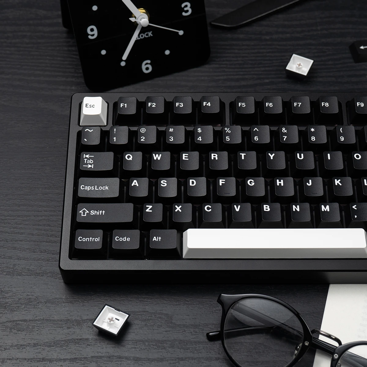 Фото GMK Keycap Double Shot GMK WOB/BOW/Rome PBT Колпачки для клавиш Cherry Profile Наборы колпачков для клавиш MX Switch Механическая клавиатура ISO 7u клавиши №5
