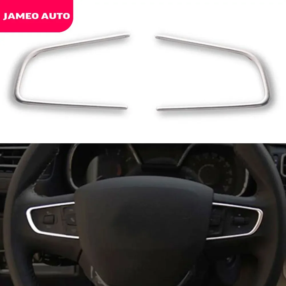 Автомобильная наклейка на рулевое колесо Jameo для Peugeot 408 14-19 508 11-18 3008 16-18 Citroen C3-XR 15-18