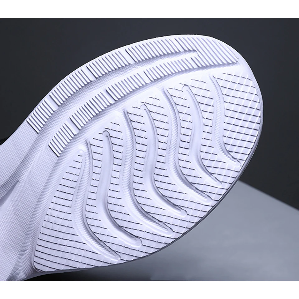 Loekeah Running Shoes For Women Breathable Casual Female Shoes Mesh Flat Light Lace-Up Sneakers Women's Outdoor Sports Footwear