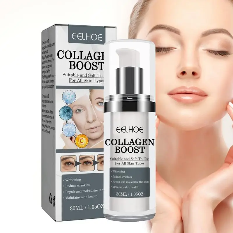 

Collagen Boost Cream 30ml Moisturize And Firm Skin Collagen Serums Lifting Facial Serums For Face With Hyaluronic Acid
