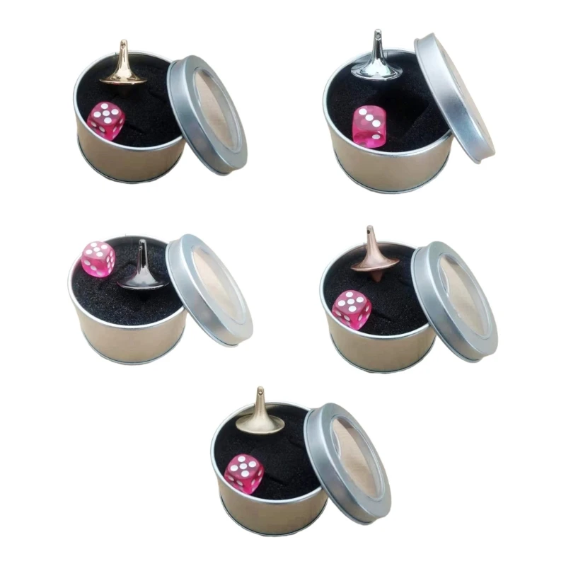 

Small Colorful Metal Spinning Top Gyro Toy Relief Stress Desktop Toy for Kids
