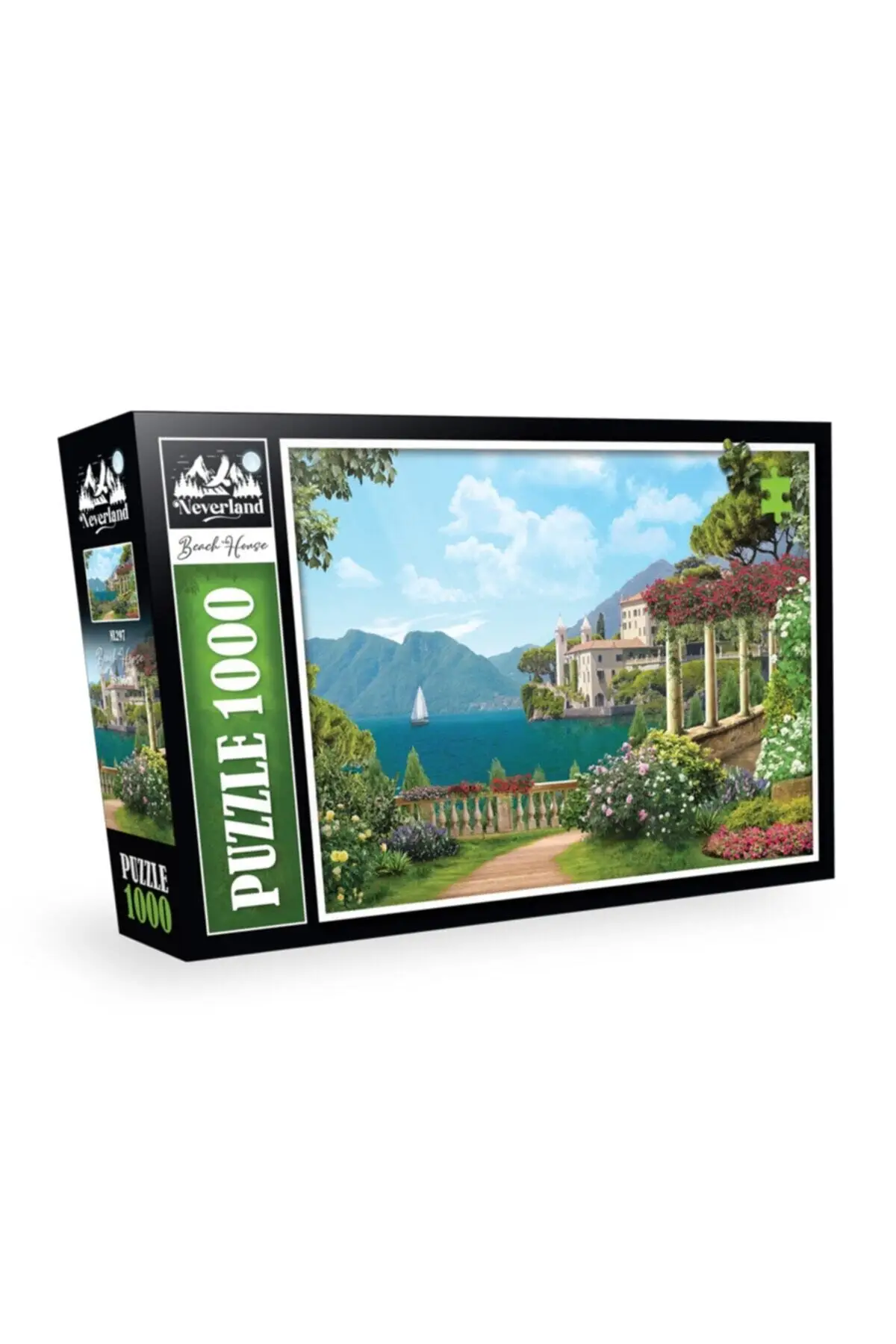 

Набор пазлов для игры «домик на пляже» (пляжный дом), 1000 шт.