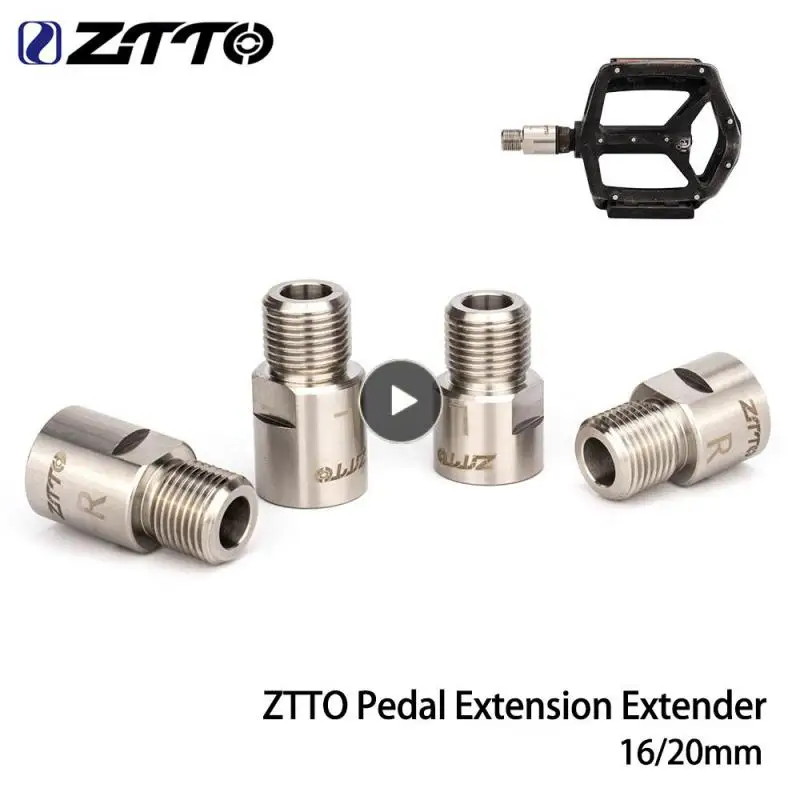 

Less Labor-intensive Pedal Extension Shaft Natural Color Extender Accessories Riding Comfort Mountain Bike Pedal Extender