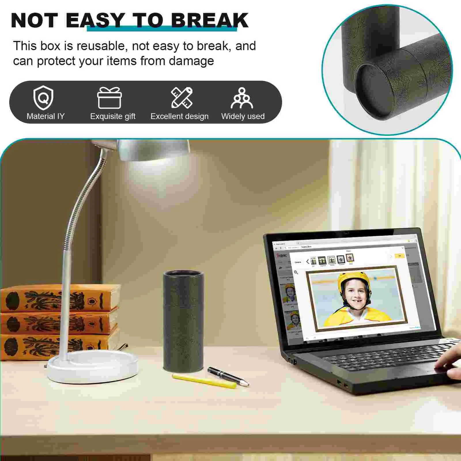 20 шт. бутылка с эфирным маслом бумажная трубка держатель для коробки контейнер