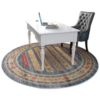 american luxury retro round carpet nordic bedside carpets for living room bedroom study home hanging basket yoga floor mat