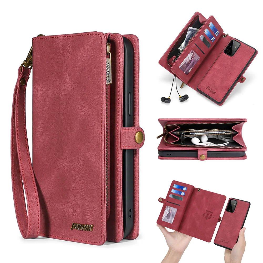 

Модный чехол-бумажник из искусственной кожи для Samsung Galaxy Note9 Note10 Note10Plus Note20 Note20Ultra