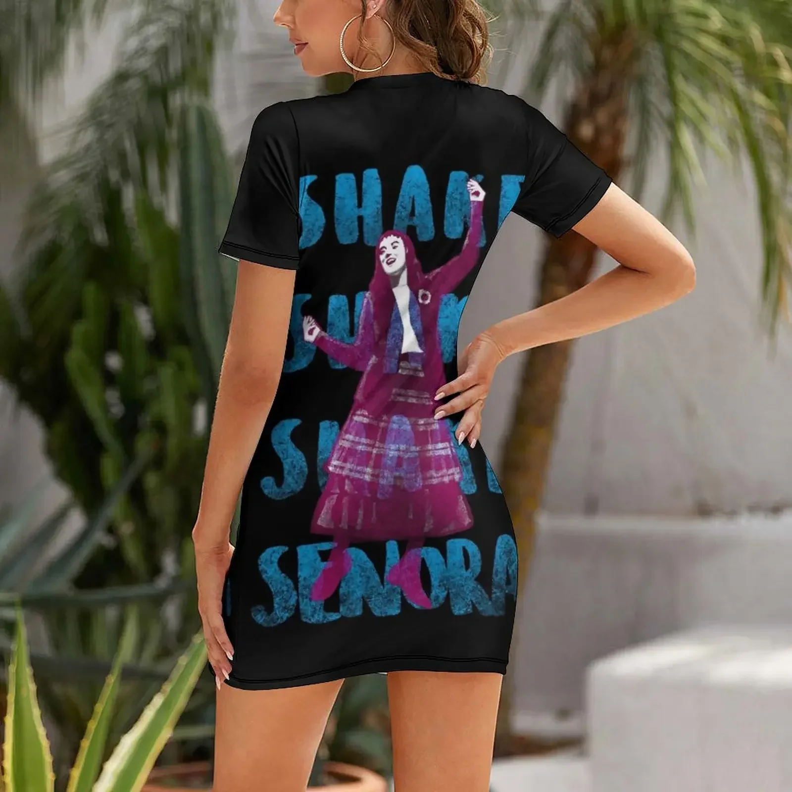 Фото Платье с короткими рукавами Shake Senora, женские платья, роскошные платья для женщин, повседневные платья для женщин 2026 №2