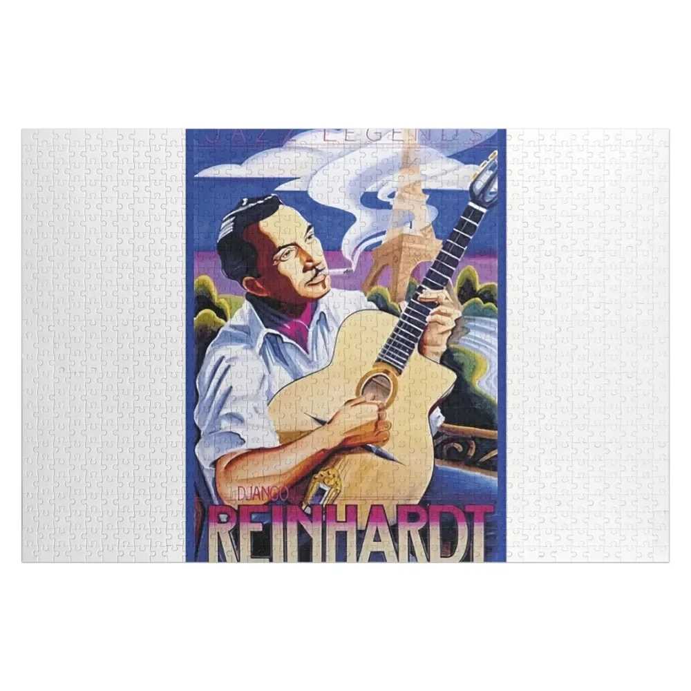 Django Reinhardt джазовая Легенда головоломка под заказ фото на Iq рождественские
