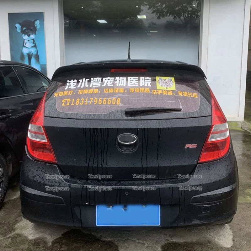 Спойлер для Hyundai I30 2008-2013 высококачественный АБС-материал отделка заднего крыла
