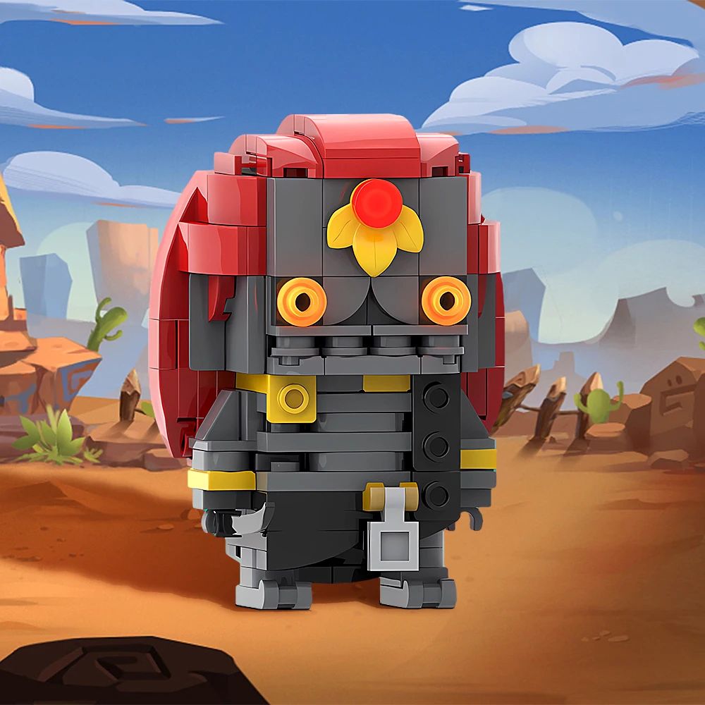 Gobrick MOC Mummifieds Ganondorfeds kingkingdom Brickheadzs модель строительные блоки классические игры