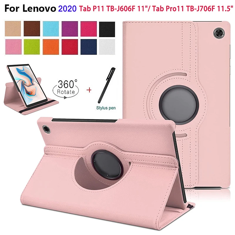 

Case For Lenovo Tab P11 TB-J606F P11 Pro TB-J706F M10 Plus TB-X606F 360 Degree Rotating Case for lenovo Legion y700 8.8 TB-9707F