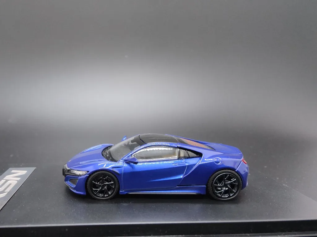 ЖК-дисплей 1:64 HONDA NSX Acura литая под давлением модель автомобиля из сплава коллекция