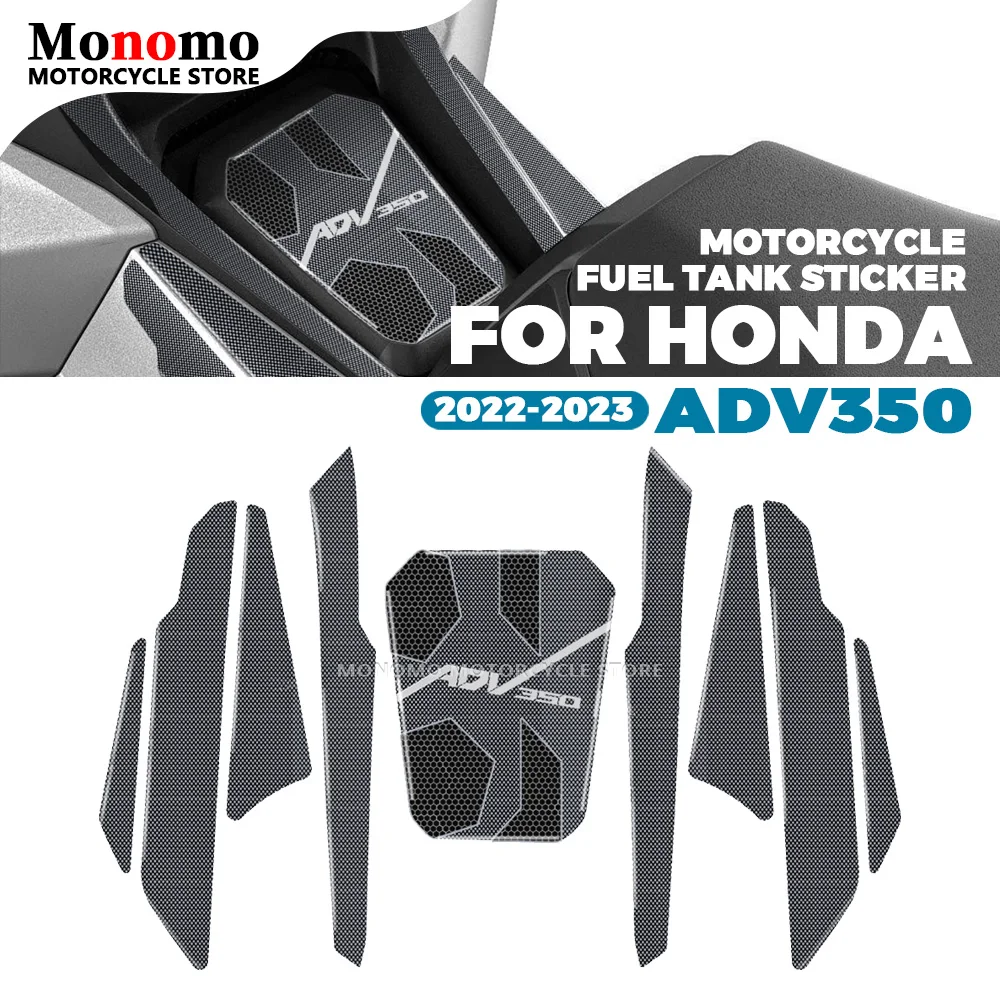 

Подходит для Honda ADV350 2022-2023 Защитная Наклейка на Корпус мотоцикла 3D резиновый защитный коврик модная декоративная наклейка
