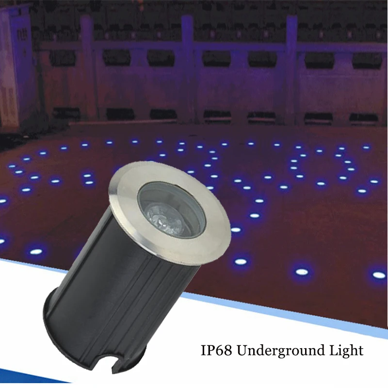 

Outdoor Decoration Waterproof Landscape Underground Light IP68 3000K 6000K 304 Stainless Steel