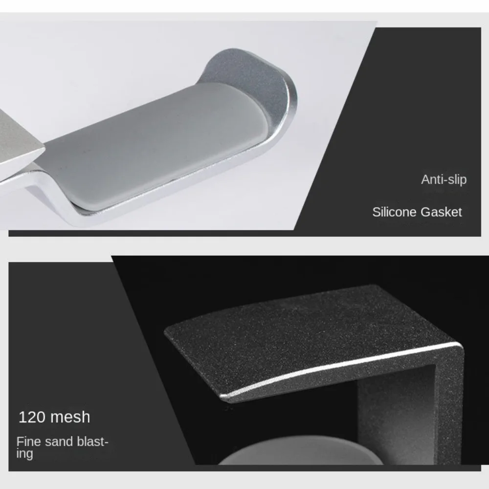 Новая алюминиевая подставка для наушников вращающийся зажим рук настенная