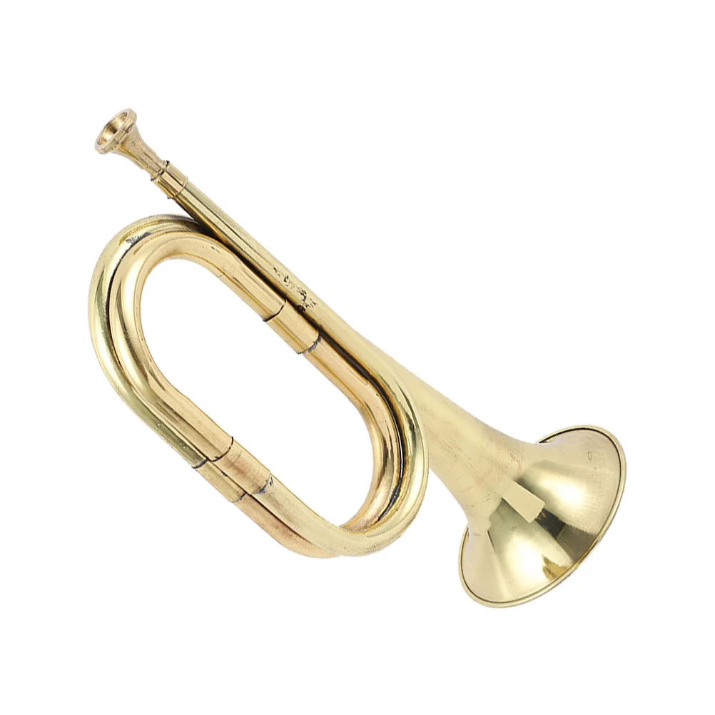 

Charge Bugle Beginners Trumpet Musical Instrument Copper Alloy Horn Professional Premium Wind
