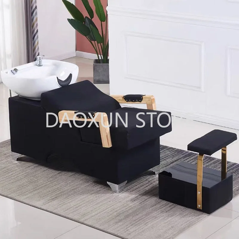 Роскошный стилист шампунь стул для массажа волос душевая головка мытья спа