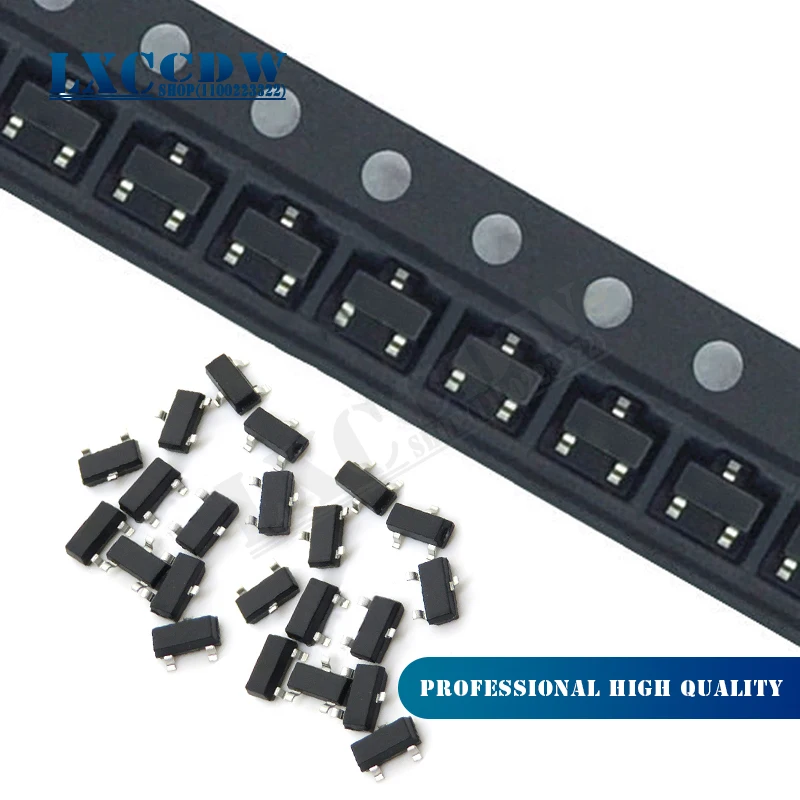 50 шт. MMBT3906 2A MMBT3906LT1G 3906 2N3906 200mA 40В SMD транзистор SOT-23
