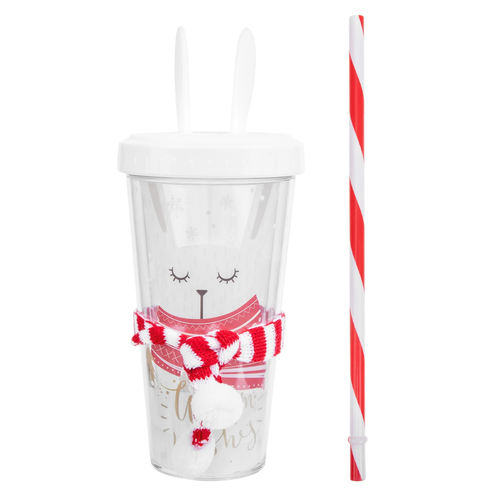

Cup Straw Drinkingtumbler Water Plasticbeverage Drink Reusable Guard Hand Supplies Home Scalding Antimilk Christmas Gifts Cold
