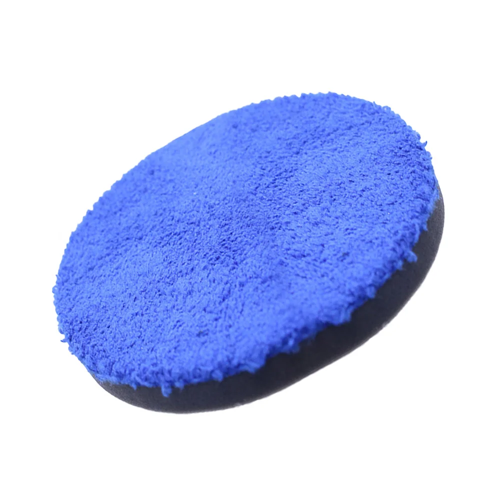 

Pads Buffing Applicator Pad Microfiber Sponge Polishing Cleaning Wax Round Foams Cars Softy Kit Buffer Car Detailing