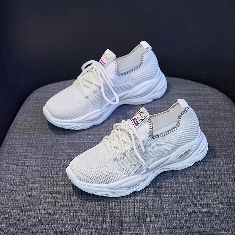 Женские теннисные туфли 2022 дешевая дышащая сетчатая Нескользящая женская обувь