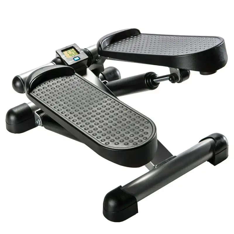 

Mini Stepper with Monitor - Low Impact and Gray Stepper- Great Design for at Home Workouts - Step Machines