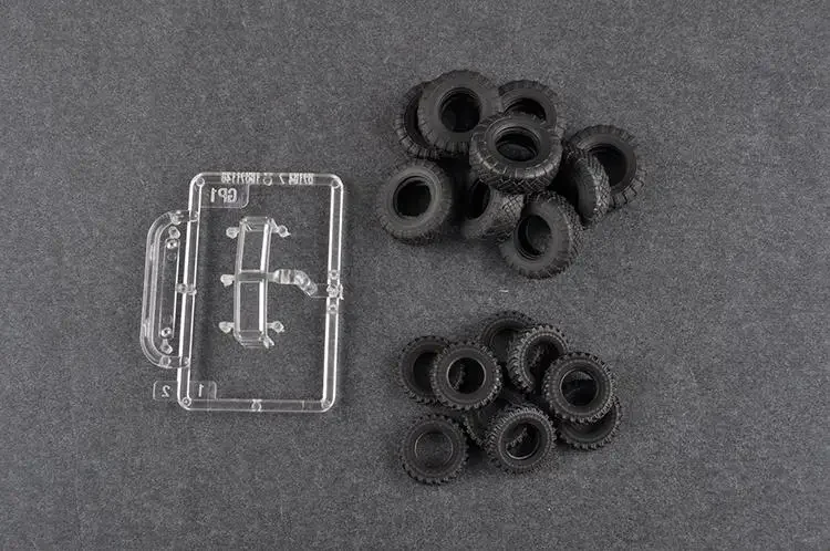 Trumpeter 1/72 07194 MAZ-537G Промежуточный тип с пластиковым комплектом моделей полуприцепа